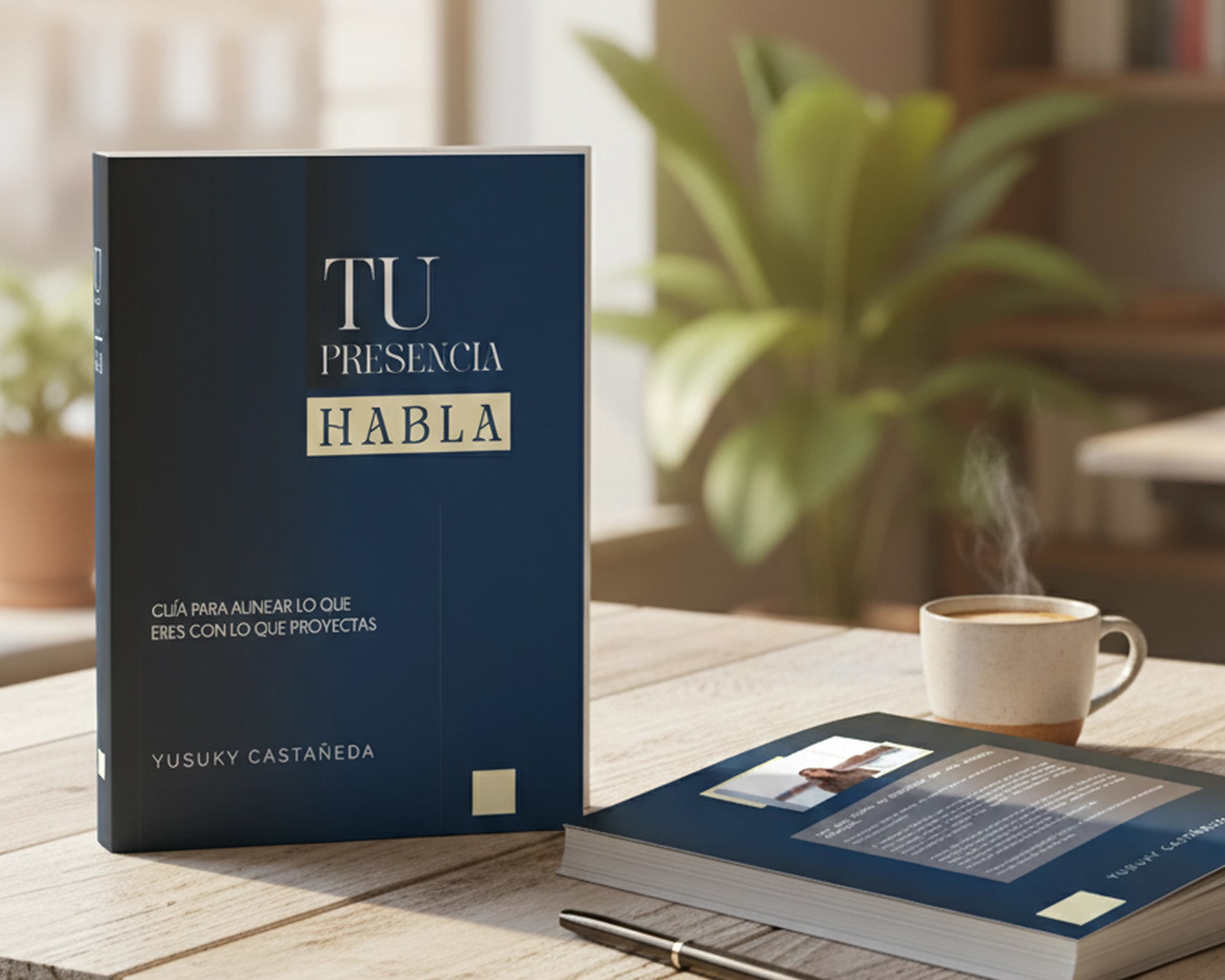 Tu presencia habla book by Yusuky Castañeda